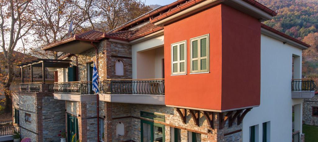 Evzin Hotel Káto Loutrákion Exterior foto